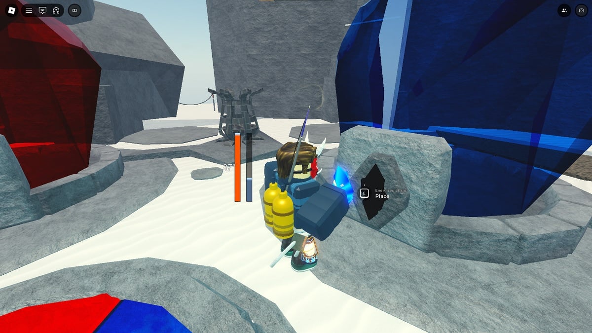 activating the crystal pillars to unlock the vault to heaven's rod in roblox fisch