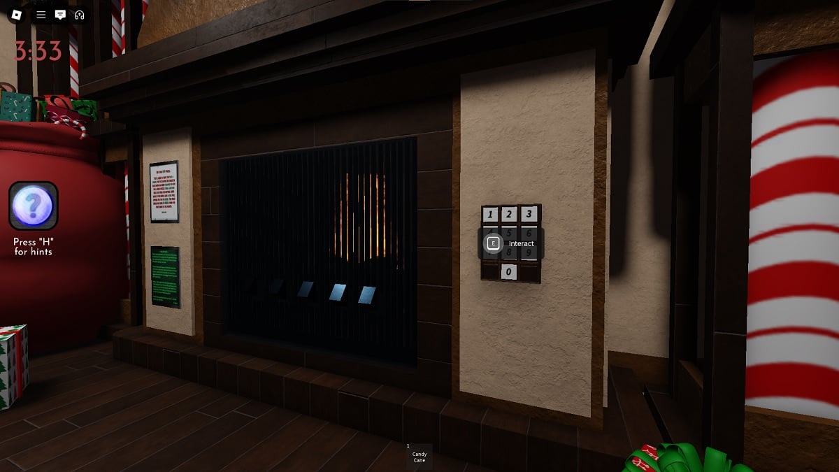 delivery room puzzle solution in terminal naughty or nice