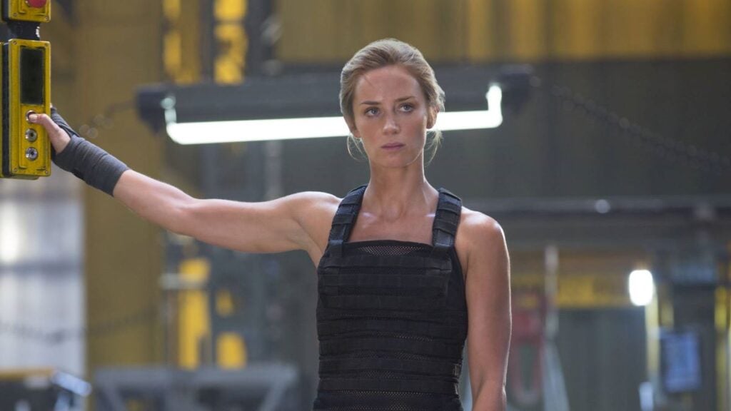 A shot of Emily Blunt from Edge of Tomorrow