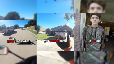 Male Karen ‘Marine’ Follows Two Kids Home, Tries To Start a Fight male karen marine