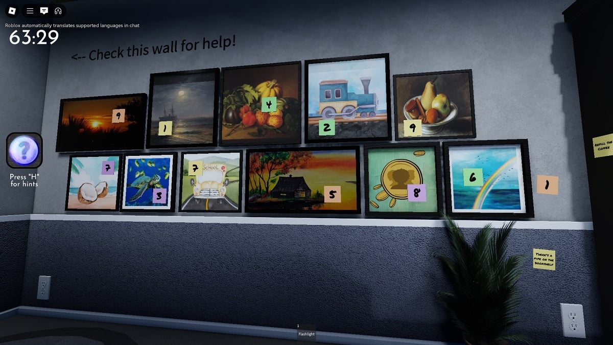 painting puzzle solution for terminal chapter 2 tunnel beginner mode