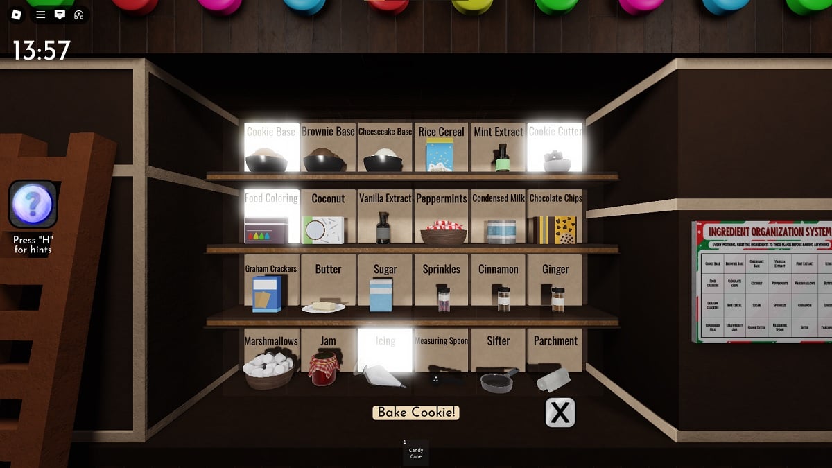 the cookie puzzle solution in terminal naughty or nice