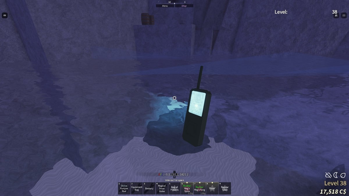 the location of the tempest totem in roblox fisch
