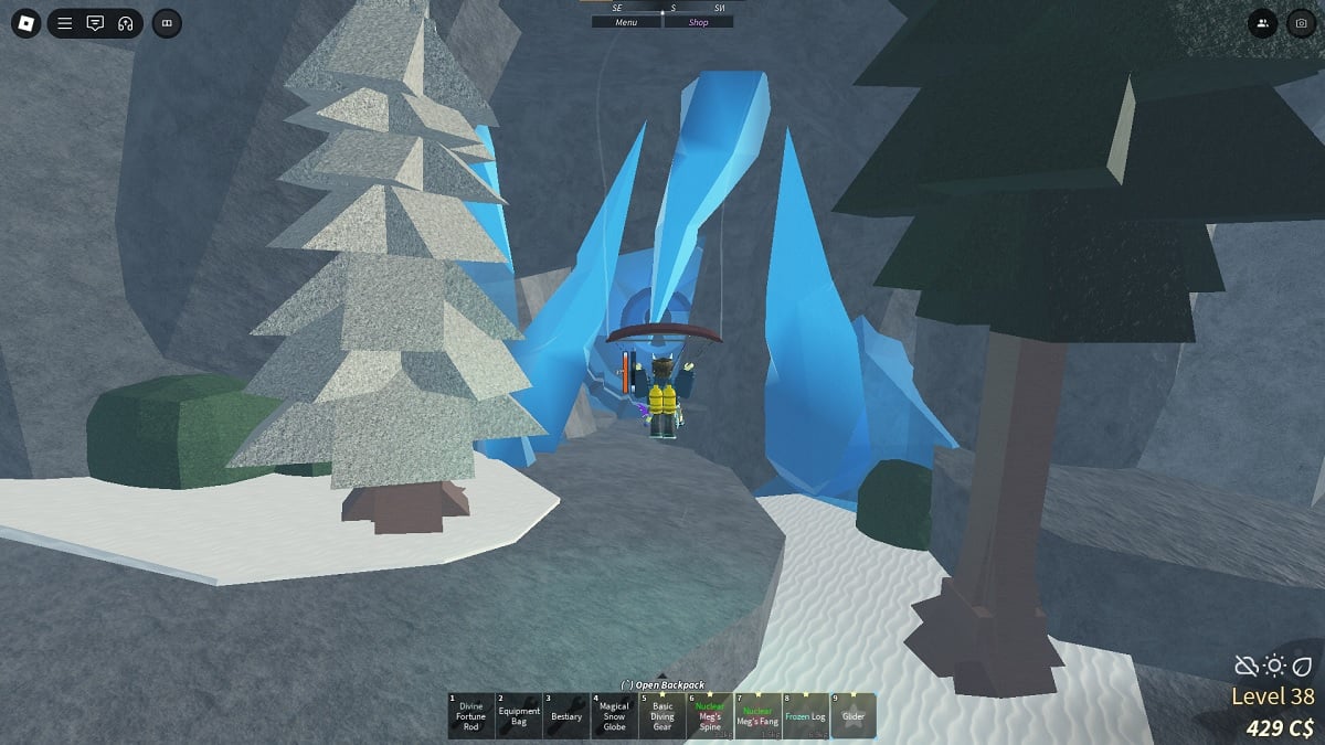 the vault door to heaven's rod in roblox fisch