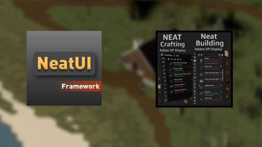 Project Zomboid Neat UI Mod