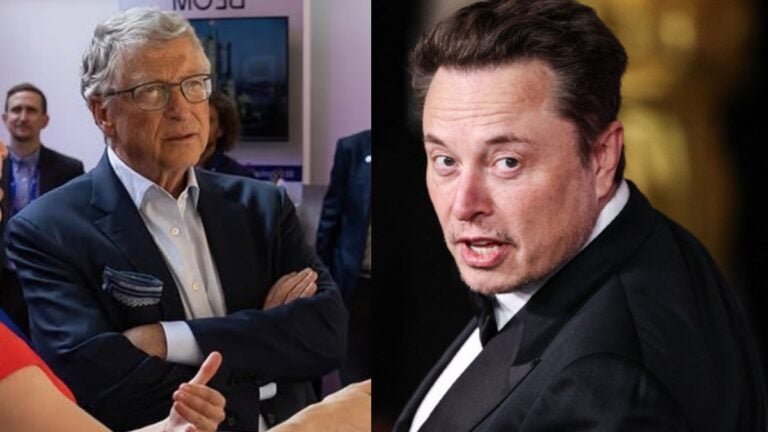 Bill Gates Slam Elon Musk’s ‘Shameless’ Promotion of Far-Right Views: ‘It’s Really Insane’ Bill Gates and Elon Musk photo Merge