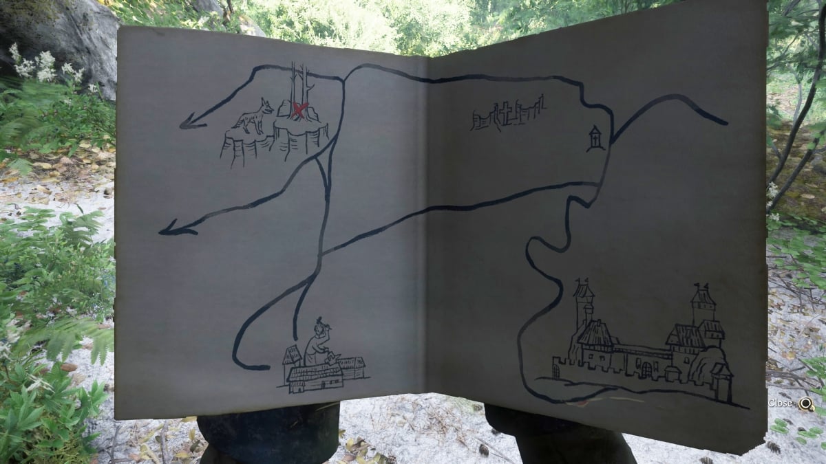 Brunswick's Treasure Map 1