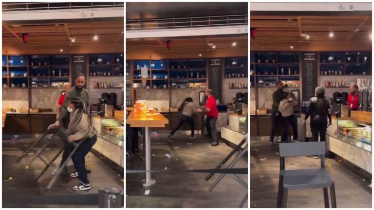 Coffee Shop Employee Becomes Violent Towards Colleagues After Losing Her Job at Airport: ‘Can’t Imagine Why She Got Fired’ Coffee Shop Employee Physically Assaults Colleagues at Airport