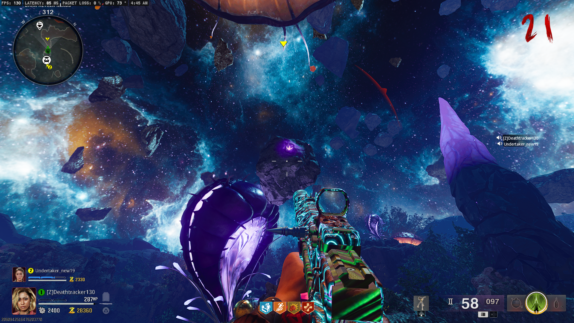 Dark Aether Symbols for upgrading the Ice Staff - 3