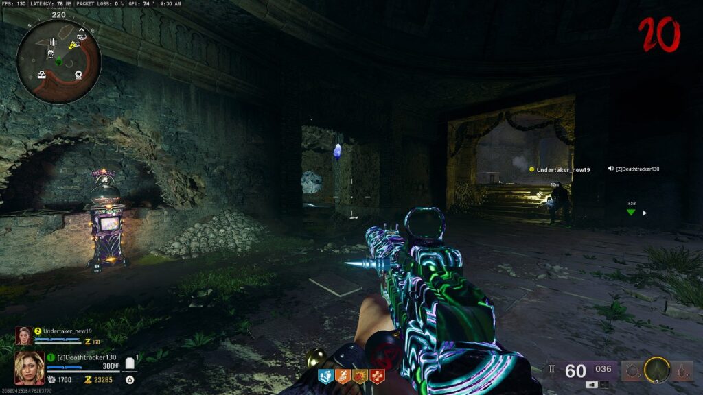 Frozen Crystal in The Tomb