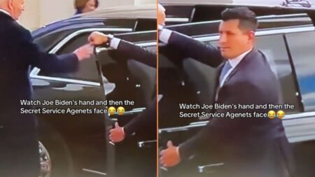 Joe Biden Gets Uncomfortably Handsy with Secret Service Before Leaving The White House: ‘He Was Like Just Get in the Car Joe’ Joe Biden Gets Uncomfortably Handsy with Secret Service Before Leaving The White House 'He Was Like Just Get in the Car Joe'