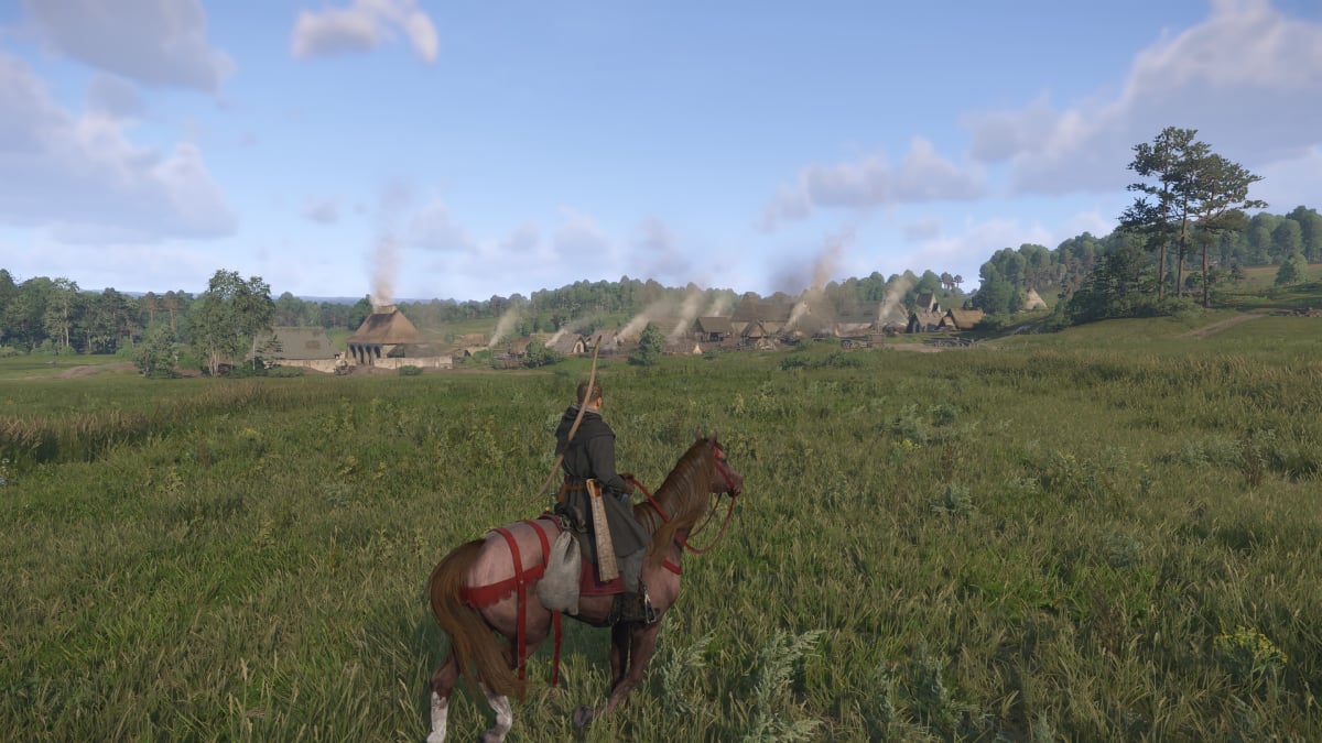 Henry on a horse