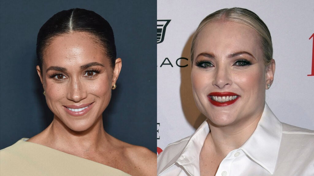 Meghan McCain Rescinds Support for Meghan Markle and Goes Nuclear on Her ‘Utterly Tone Deaf’ Cooking Show A photo collage of Meghan Markle and Meghan McCain