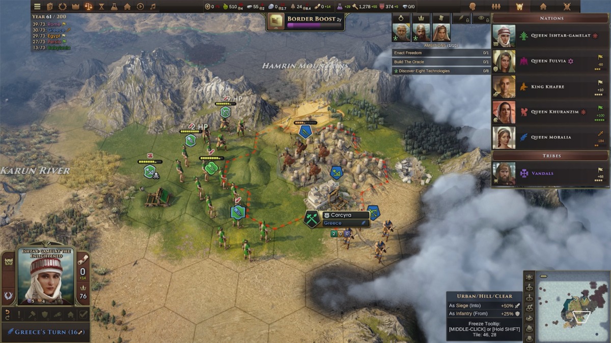 Trooper prepare before meeting on the battlefield in Old World