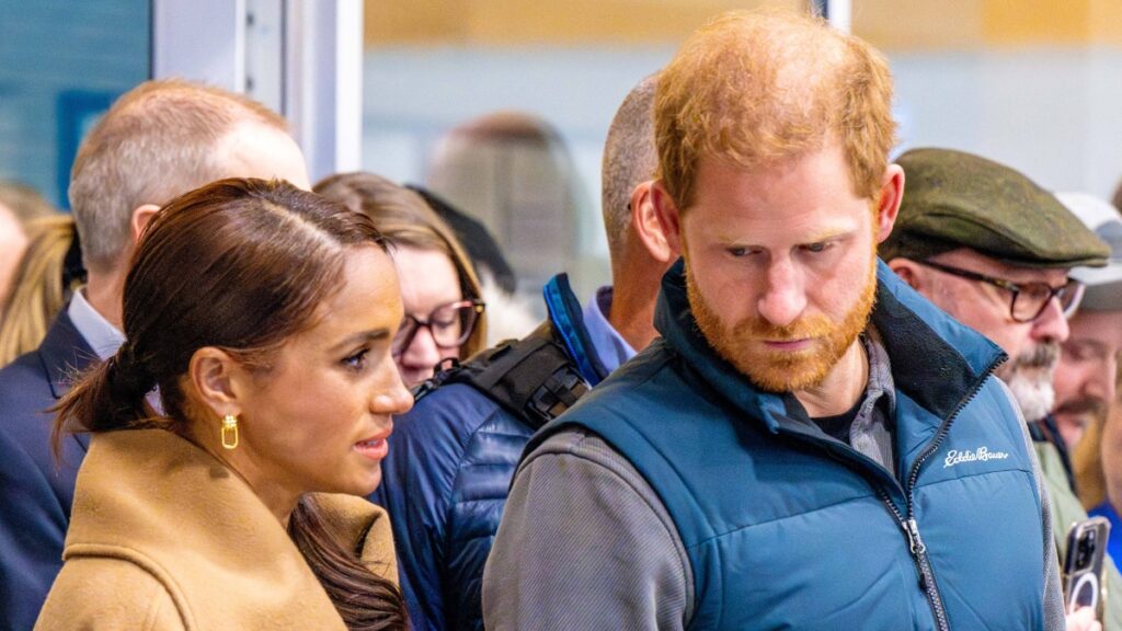 Prince Harry and his wife Meghan Markle