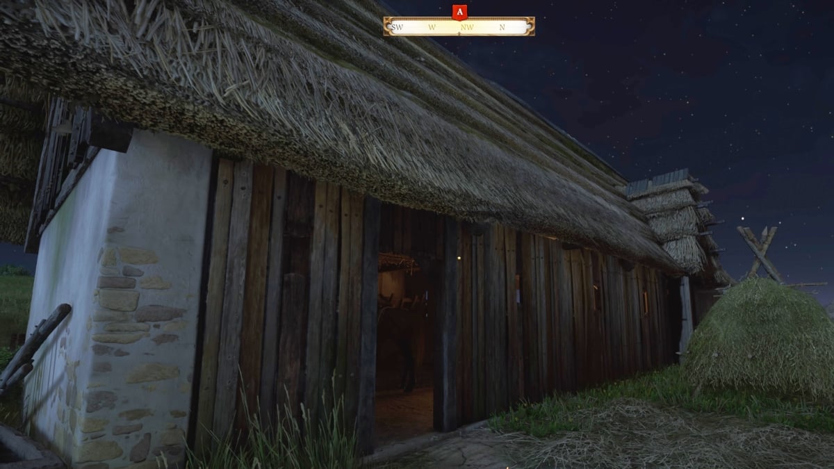 A stable with horses