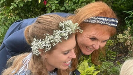 Doting Grandma Sarah Ferguson to Ditch Prince Andrew’s Side After Princess Beatrice’s Early Birth: ‘Overflowing With Love’ Sarah Ferguson and daughter Princess Beatrice.