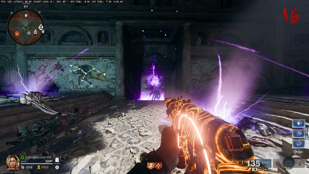 Ice Staff Quest trials in BO6 Zombies