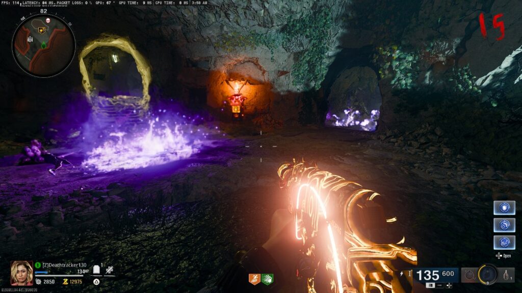 Zombies spawning in The Tomb