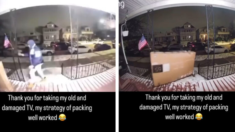 Thief Thinks He Pulled Off the Greatest Heist, but He Only Stole a Broken TV, ‘One Man’s Trash Is Another Man’s Treasure’ Thief Steals Damaged TV From a House
