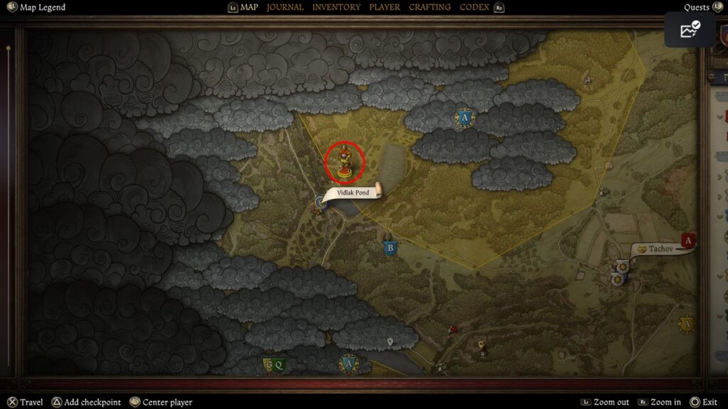 Vidlak Pond Lion's Crest Armor Treasure