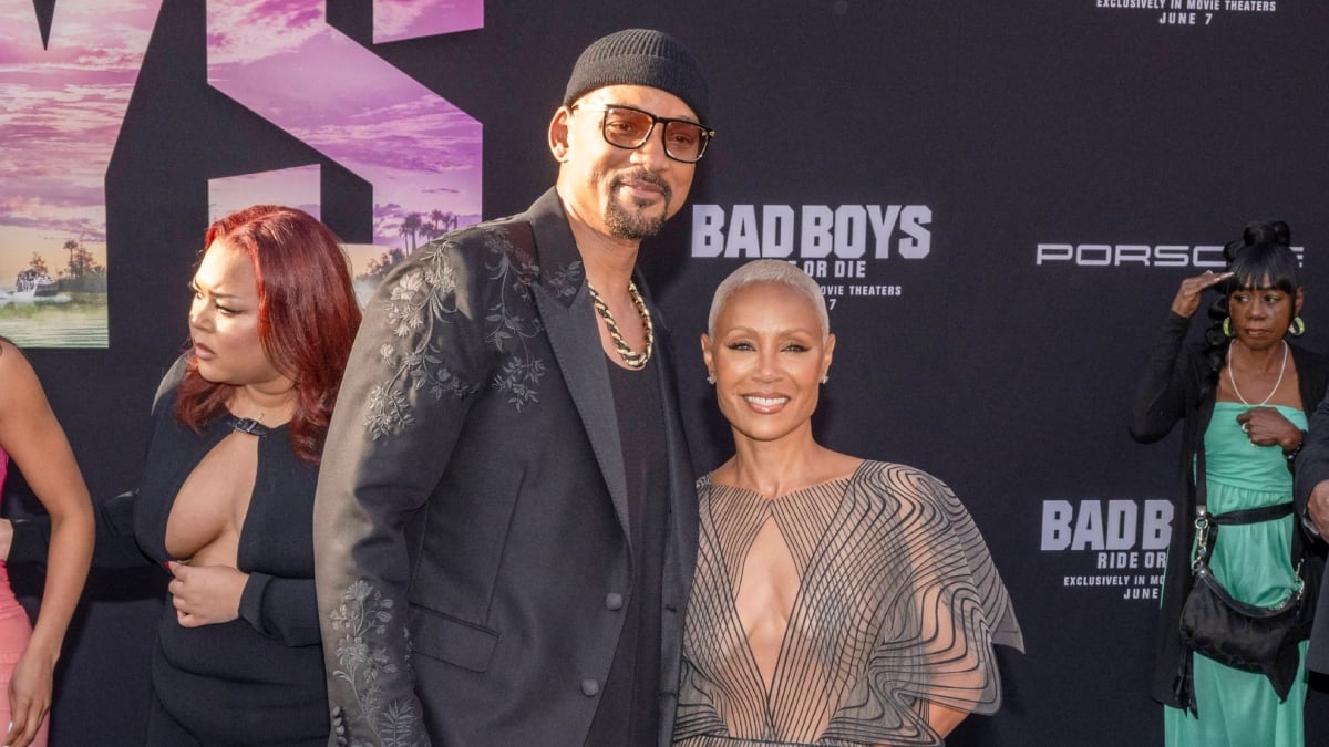 Will Smith and Jada Pinkett Smith attend movie premiere of'Bad Boys: Ride Or Die.'.