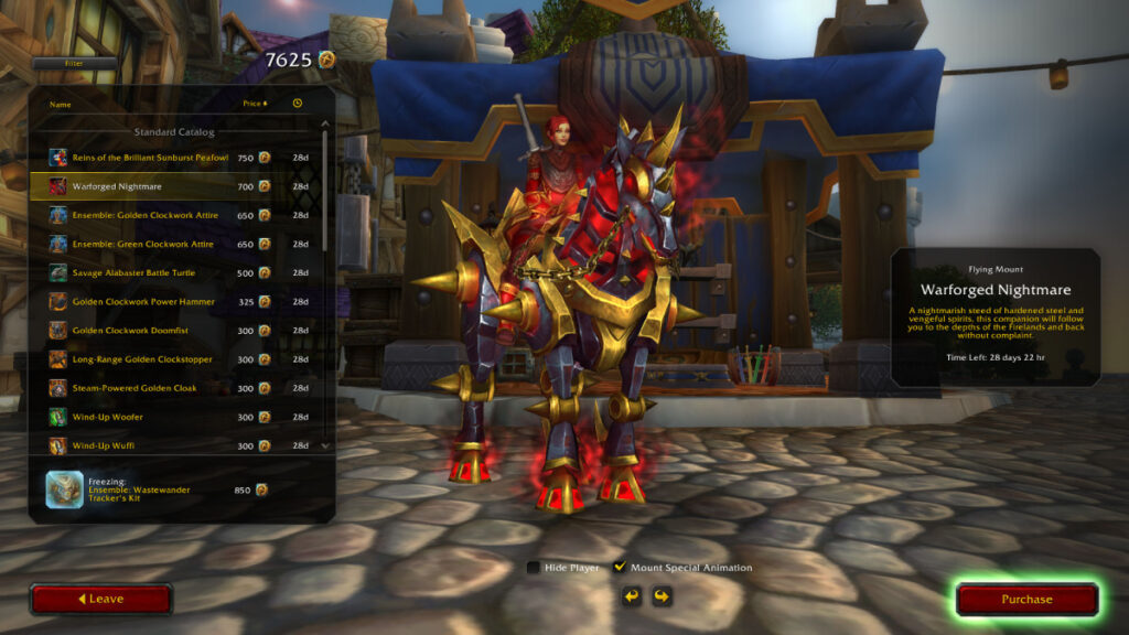 WoW Warforged Nightmare Trading Post