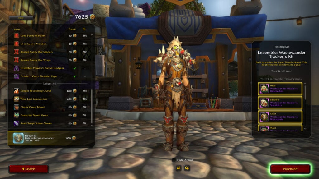 Wastewander Tracker Armor