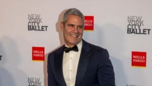New York Grudge Match as Bethenny Frankel Rips Andy Cohen’s Fan Fest Swipe and Even Her Fans Push Back: ‘Sitting in the Same Place I Left Him’ Andy Cohen posing on the red carpet.