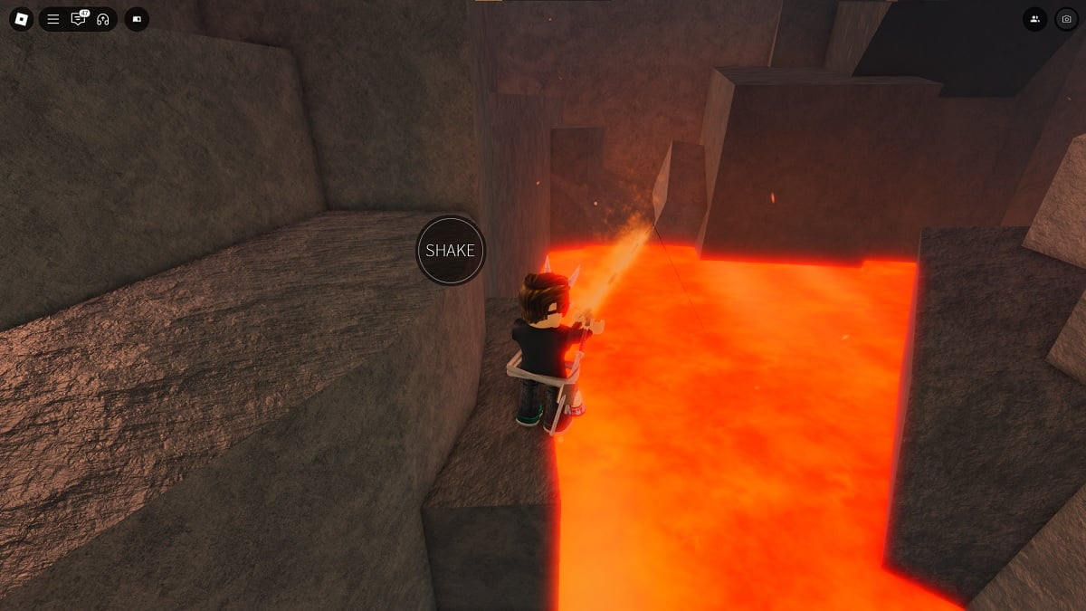 fishing for molten banshee in roblox fisch