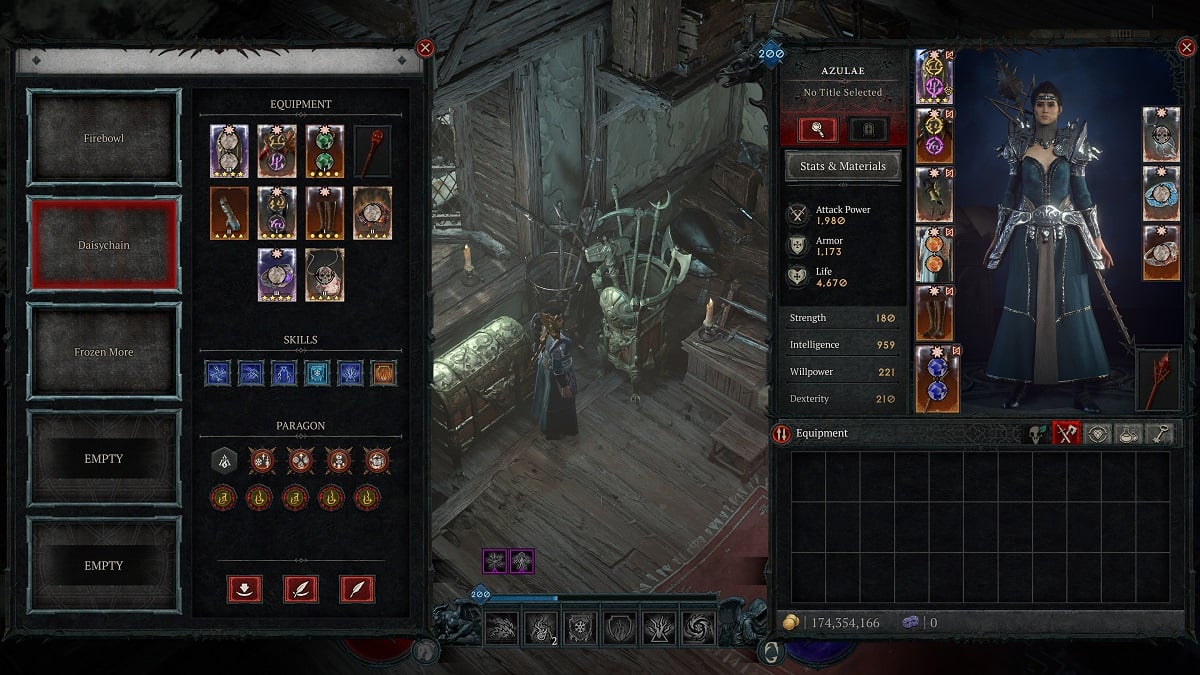 the armory feature in diablo 4