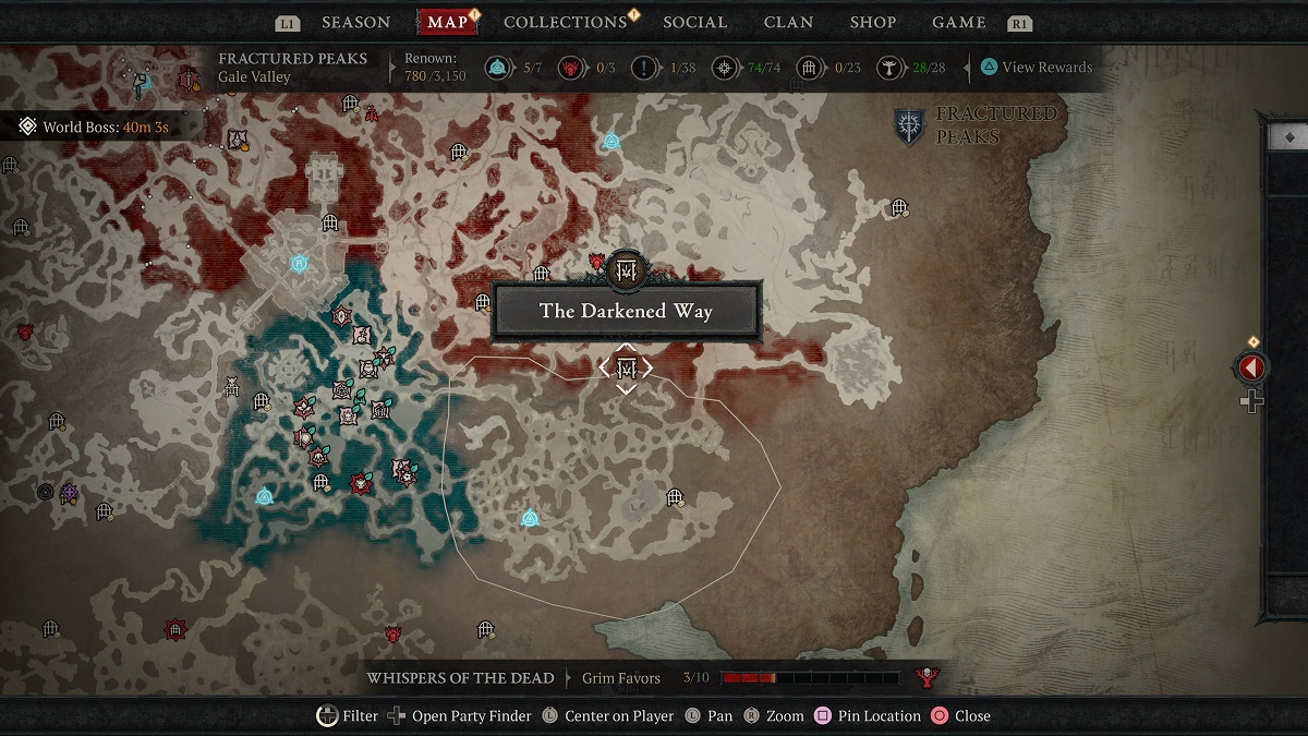 where to find lord zir for kessime's legacy in diablo 4