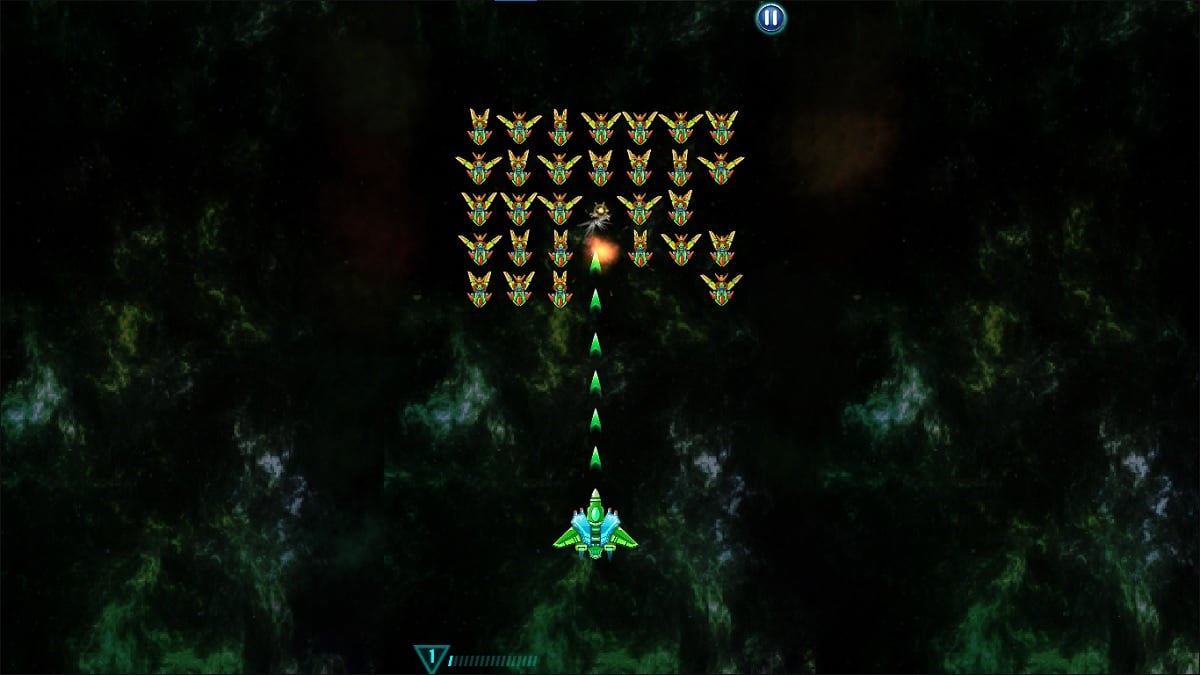 Alien Shooter, a youtube playables