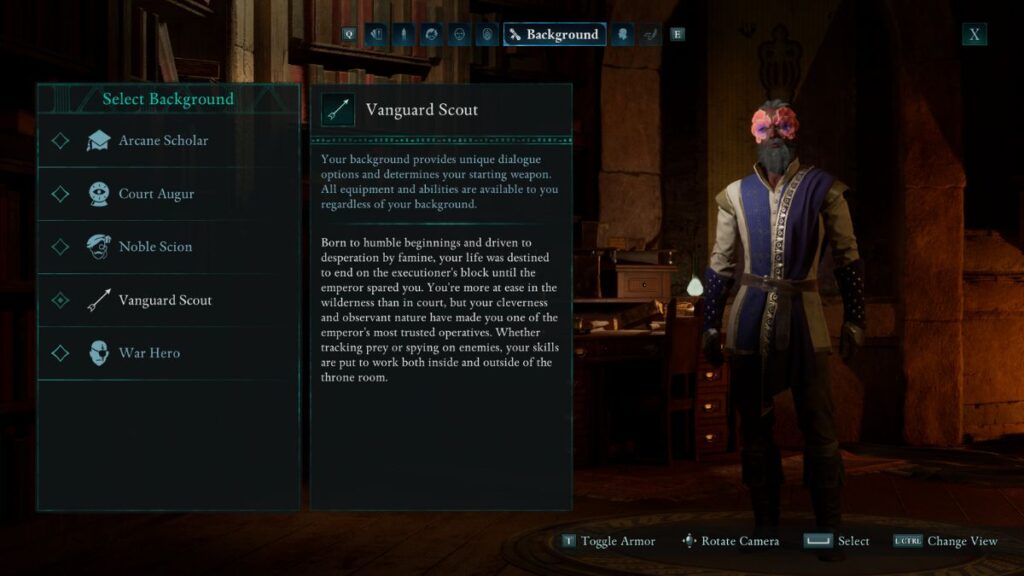 Avowed All Backgrounds and Starting Weapons, Explained