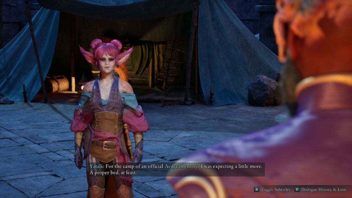 Yatzli - avowed companion