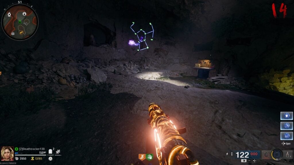 BO6 Zombies The Tomb map ice staff quest