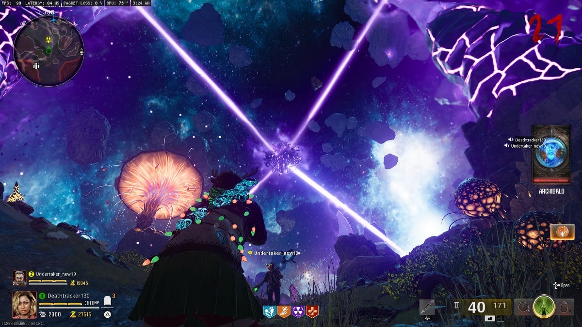 4 trials in The Tomb main easter egg quest