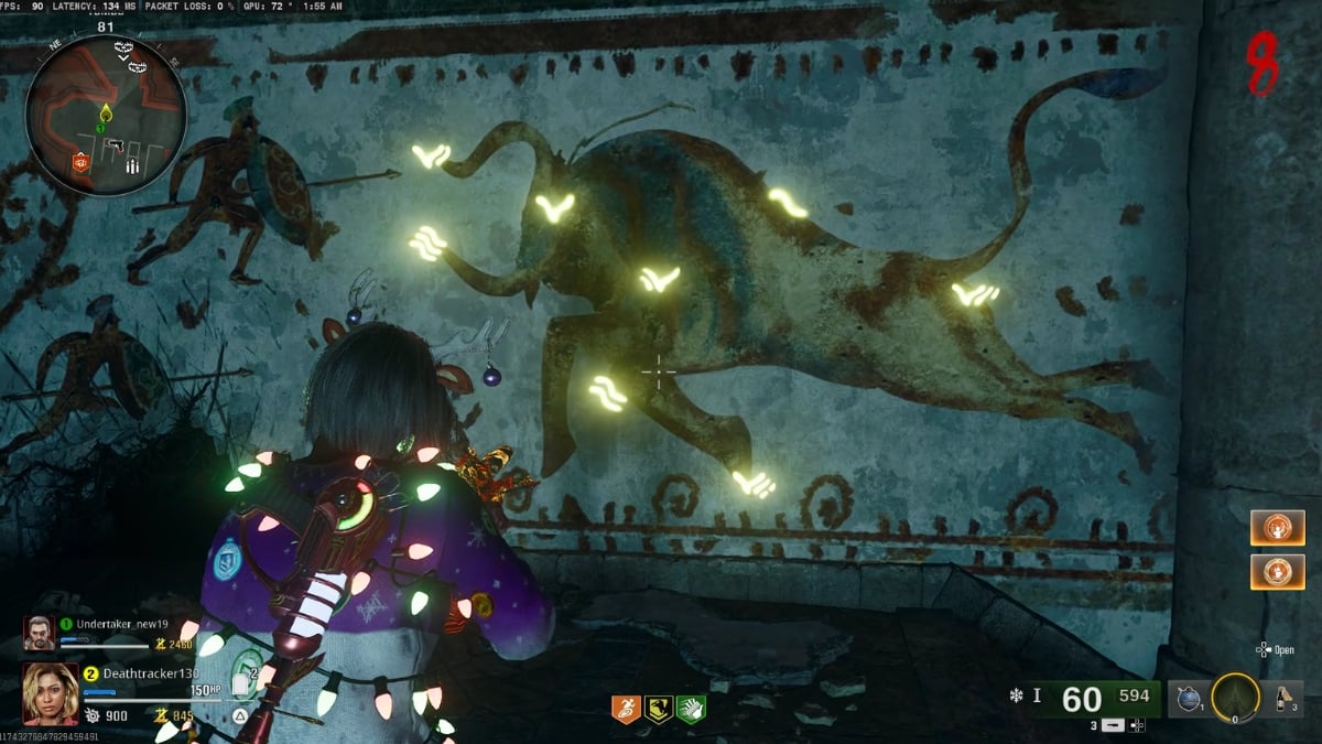 The Tomb painting 2 easter egg