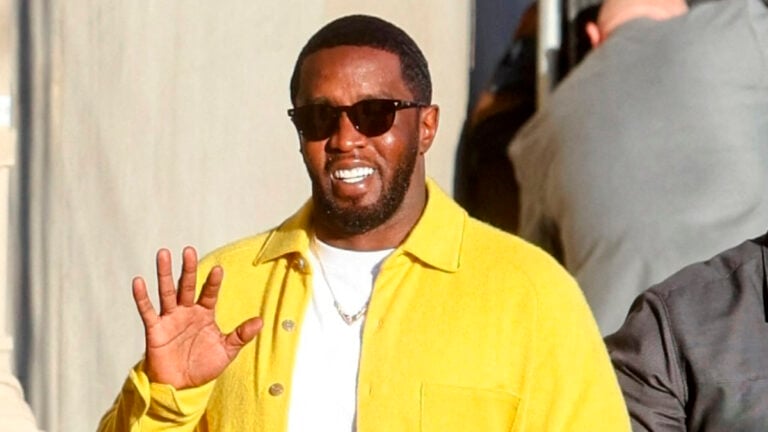 Diddy seen entering Jimmy Kimmel Show