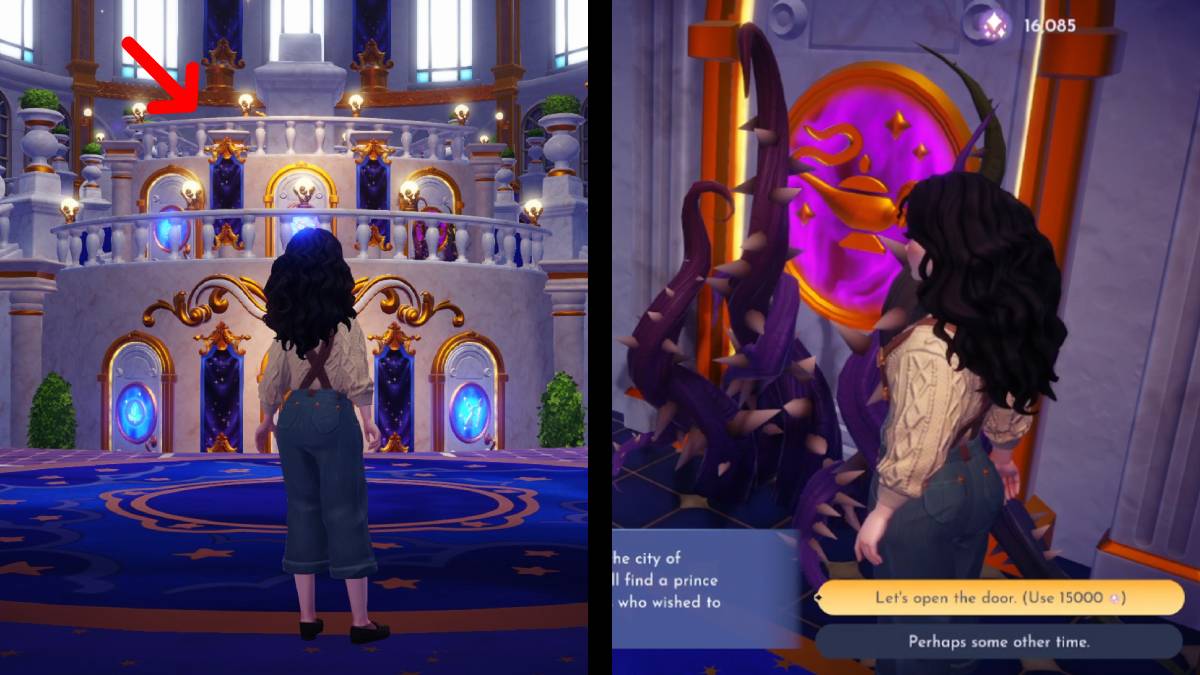 Dreamlight Valley Aladdin Realm Door