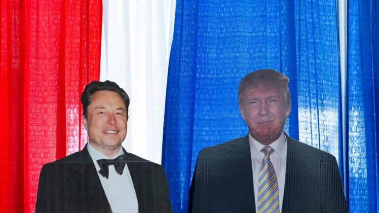 Donald Trump & Elon Musk’s Bromance Ends In ‘Happy Ending’ In Bizzare Sucking Clip Displayed In Washington: ‘Looks About Right! Elon Musk and Donald Trump