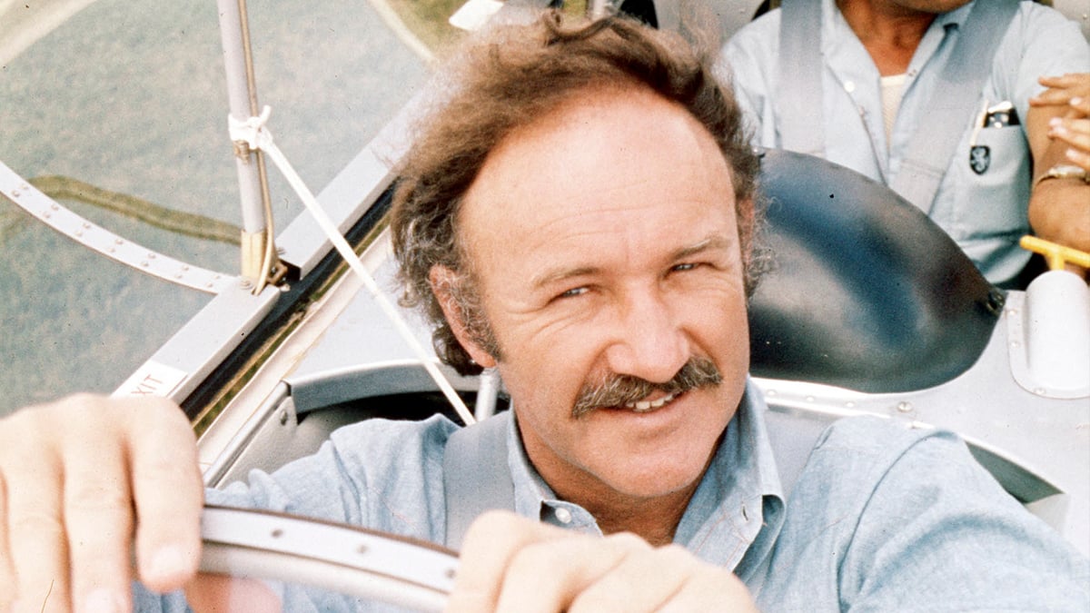 Gene Hackman smiling