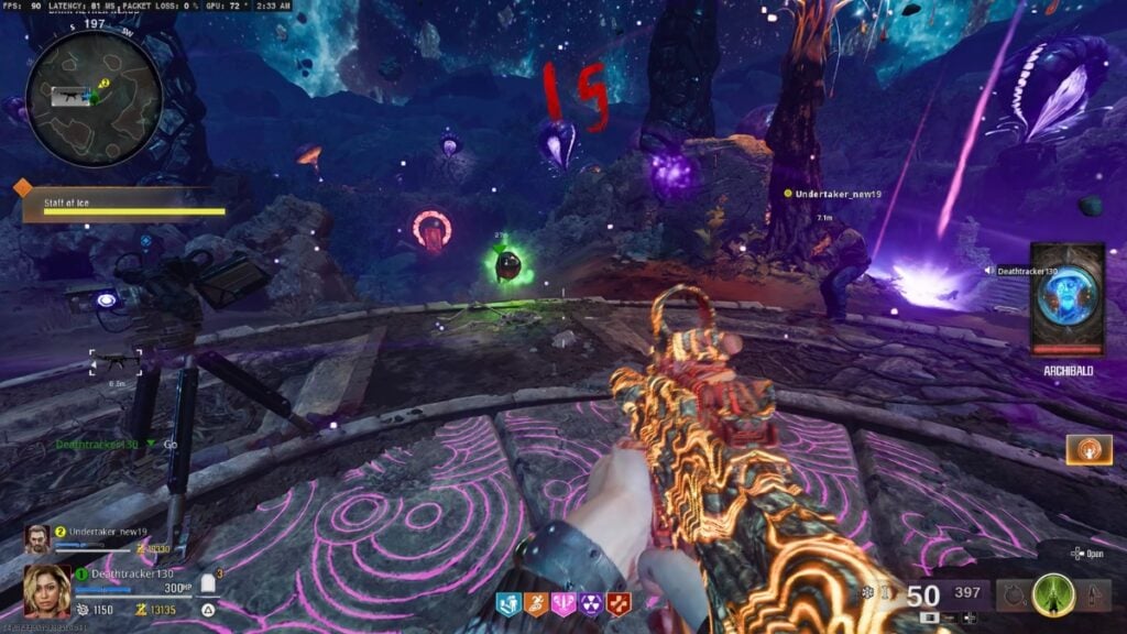 How to beat the Ice Staff challenge in The Tomb BO6 Zombies easter egg