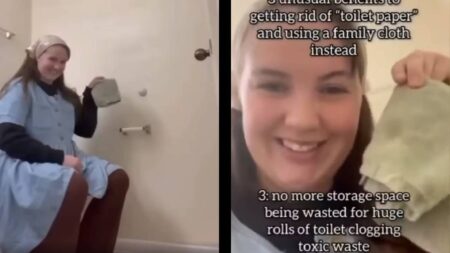 Minimalist Influencer Shows Her Tips To Get Rid of Toilet Paper: ‘Why Does She Smell It?’ Influencer not Toilet Paper