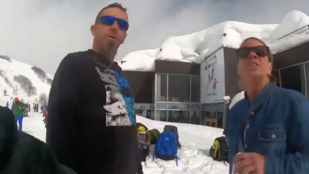 Japanese Man Screams at Australian Tourist for Smoking at Ski Resort: ‘She Wasn’t Harming Anyone’ Japanese Man Screams at Australian Tourist for Smoking at Ski Resort 'She Wasn't Harming Anyone'