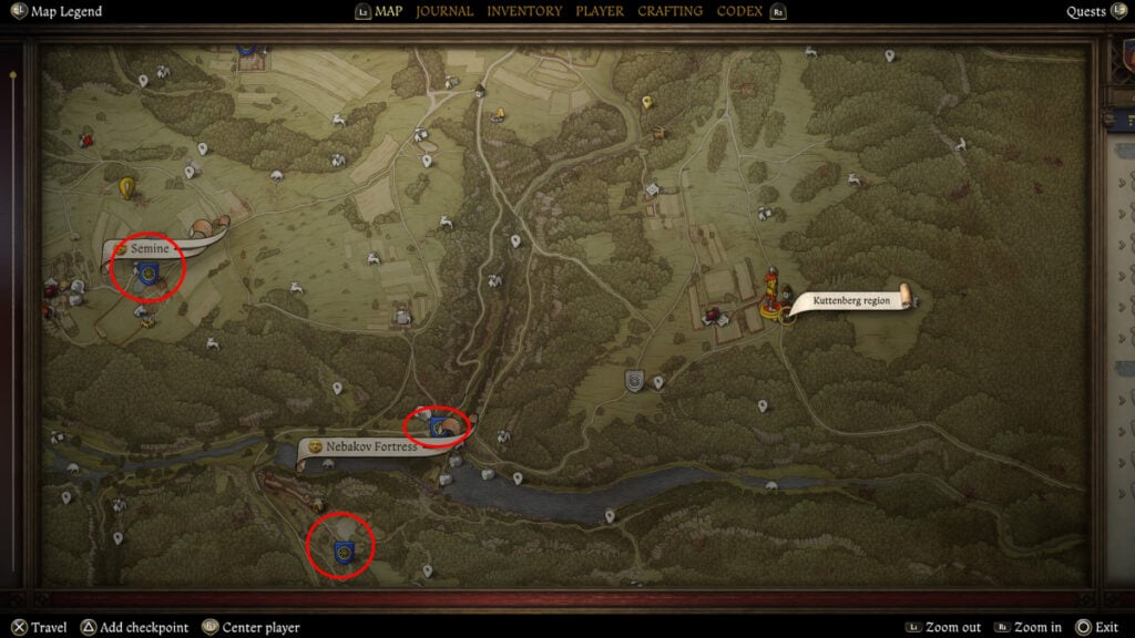 KCD 2 Fast Travel Ppints