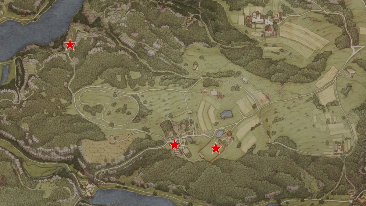 Horse traders location in Trosky