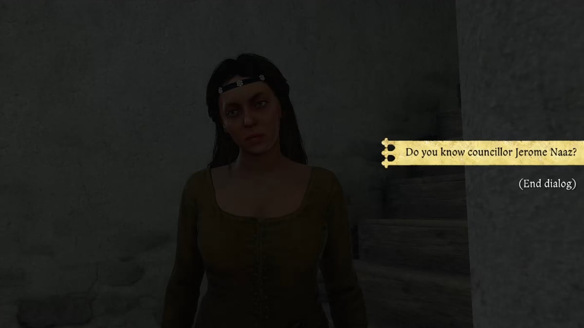 Speak with Lida to get the obtain Something Infested With Fleas objective.