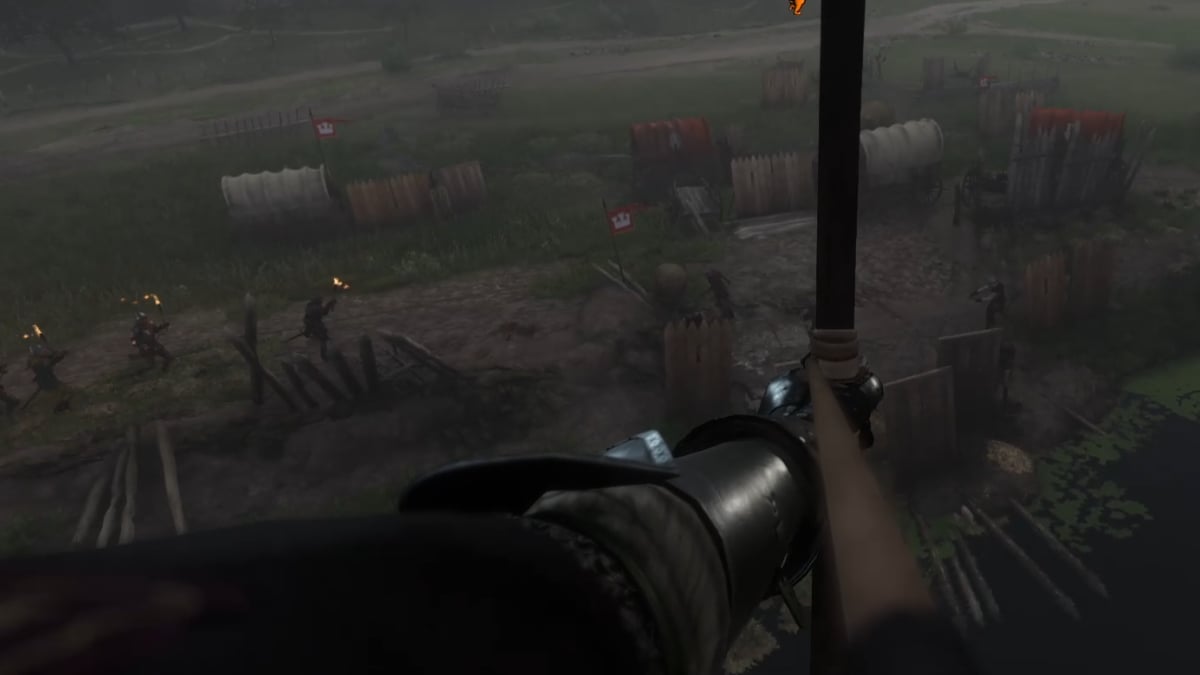 Shooting enemies in KCD2