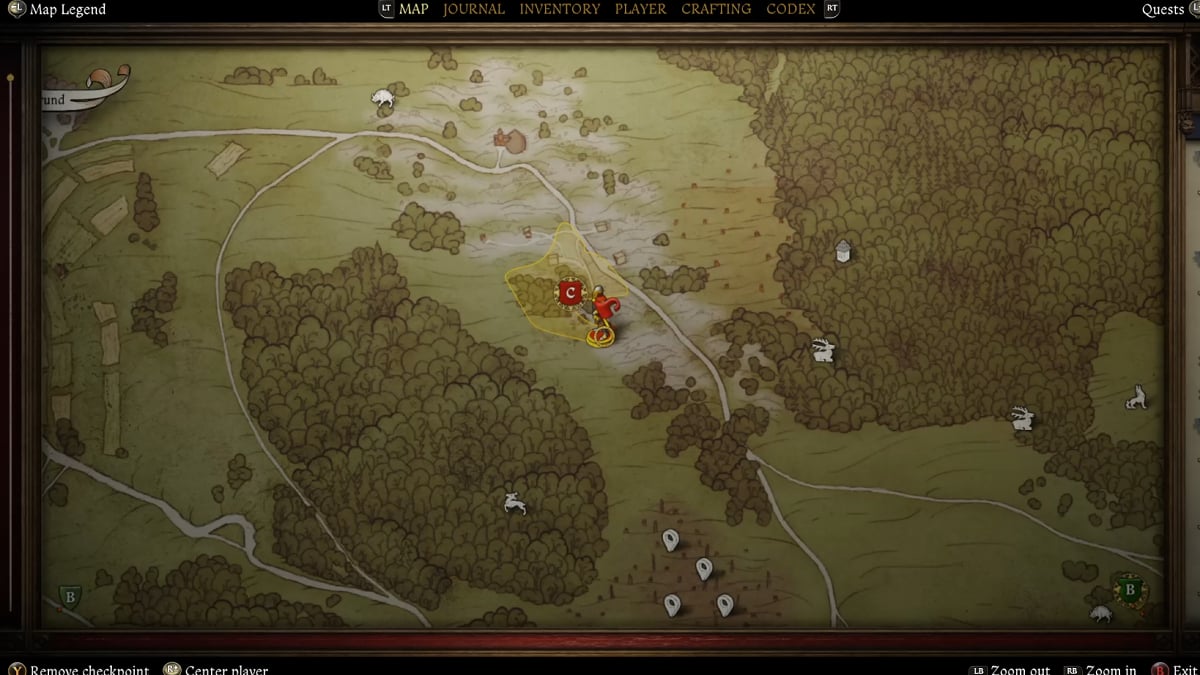 Secret mint location in the Via Argentum Quest